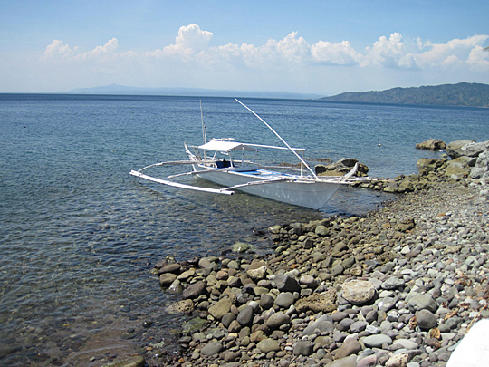 one of our dive boats 