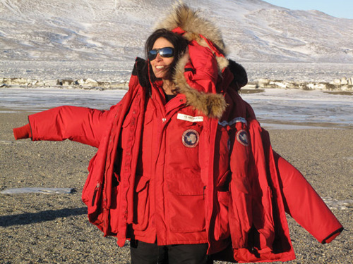 Lisa K. Blatt at McMurdo Station.