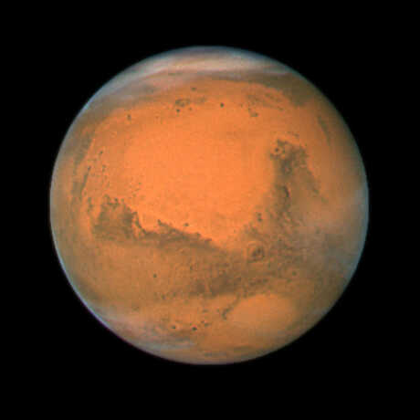 The planet Mars, image by NASA