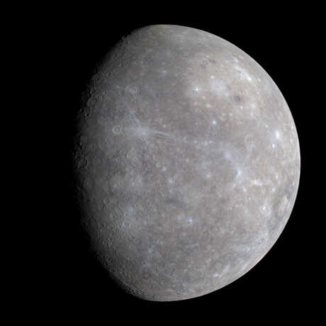 The planet Mercury, image by NASA/JPL