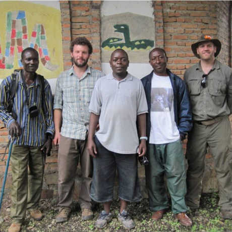 The team in Burundi