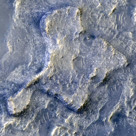 Northeaster Syrtis Region on Mars