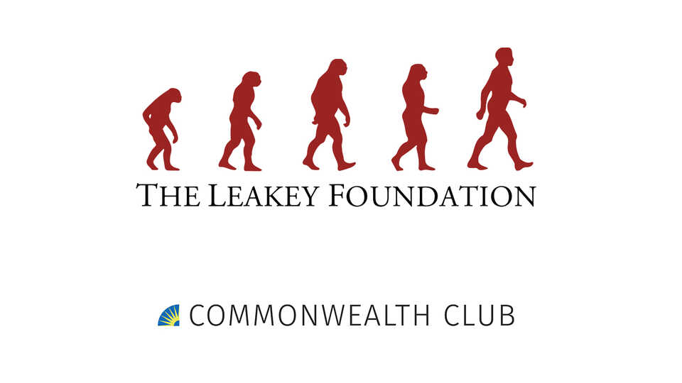 Leakey Foundation and Commonwealth Club logos